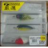 TANAKA超值4格3入路亞套組(38mm/4.5g/#10)#D4